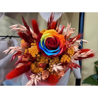 RAMO FLOR SECA IRISADA