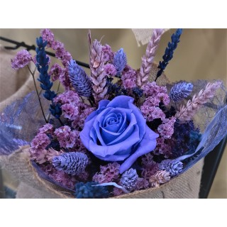 RAMO FLOR SECA VIOLETA