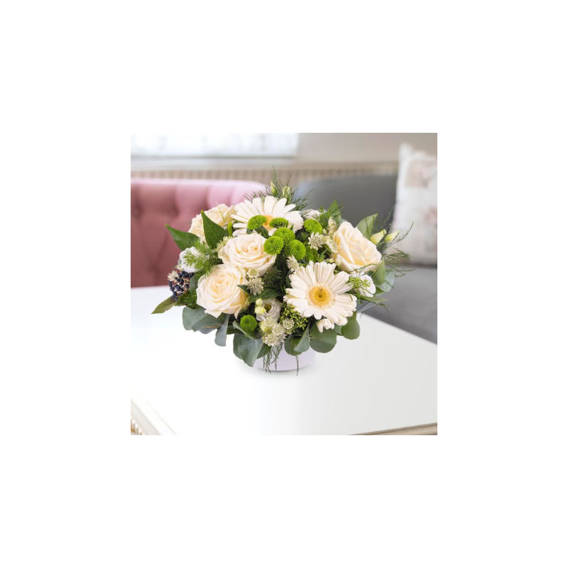 CENTRO PEQUEÑO BLANCO